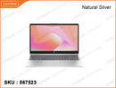 hp 15-fc0r58AU Natural Silver (AMD Ryzen 5-7530U, 16GB DDR4 3200MT/s (8GBx2), 512GB PCIe NVMe M.2 SSD, 15.6" FHD (1920x1080), Weight 1.59 Kg)