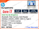 hp 15s-fq5072TU Natural Silver (Intel Core i7-1255U, 8GB DDR4, PCIe M.2 SSD 512GB, Window 11, 15.6'' FHD IPS, 1.8 Kg)