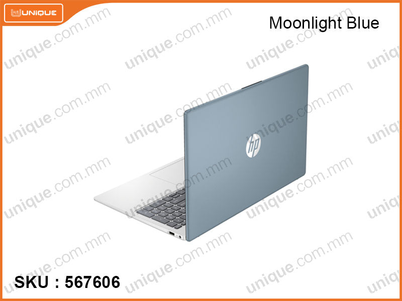 hp 15-fd0319TU Moonlight Blue ( Intel Core i7-1355U, 8GB DDR4 3200MHz (1 slot free), PCIe M.2 SSD 512GB, Window 11, 15.6'' FHD (1920x1080), Weight 1.59 Kg)