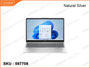 hp 15-fc0r76AU Natural Silver (AMD Ryzen 7-7730U, 16GB DDR4 3200MT/s (1 slot free), 512GB PCIe NVMe M.2 SSD, 15.6" FHD (1920x1080 IPS), Weight 1.59kg)