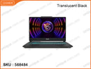 msi Cyborg 15 A13UCX-1832MM Translucent Black (Intel Core i5-13420H, 8GB DDR5 5200MHz (1 slot free, upto 64GB), PCIe M.2 SSD 512GB, NVIDIA Geforce RTX2050 4GB GDDR6, Window 11, 15.6" FHD (1920x1080), Weight 1.98 Kg)