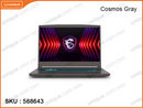 msi Thin 15 B13VE-2030MM Cosmos Gray (Intel Core i7-13620H, 16GB DDR4 3200MHz (8GBx2), PCIe M.2 SSD 512GB (Sata Slot Free), Nvidia Geforce RTX4050 6GB GDDR6, Window 11, 15.6" FHD 1920x1080 IPS, Weight 1.86 Kg)