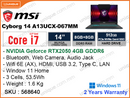 msi Cyborg 14 A13UCX-067MM Translucent Black (Intel Core i7-13620H, 16GB DDR5 5200MHz (8GBx2), PCIe M.2 SSD 512GB , Nvidia Geforce RTX 2050 4GB GDDR6 , Window 11, 14" WUXGA (1920x1200), Weight 1.6 Kg)