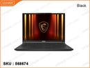 msi Stealth 16 AI A2HWFG-063MM Black (Intel Core Ultra 7-255HX, 32GB DDR5 (16GBx2), 1TB NVMe PCIe Gen 4 SSD, NVIDIA Geforce RTX5060 8GB GDDR7, Window 11, 16" WQXGA (2560x1600), Weight 2.1 Kg)