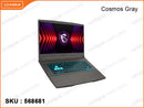 msi Thin 15 B13UC-3472MM Cosmos Gray (Intel Core i7-13620H, 16GB DDR4 3200MHz, 512GB NVMe PCIe SSD (sata 1 slot free) , NVIDIA Geforce RTX3050 4GB GDDR6, Window 11, 15.6" FHD (1920x1080) IPS Level, Weight 1.86 Kg)