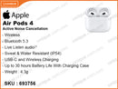 Apple Air Pods 4 ANC MXP93ZA/A With Charging Case