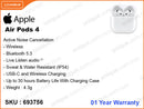 Apple Air Pods 4 ANC MXP93ZA/A With Charging Case