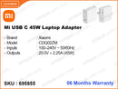 Mi CDQ02ZM USB C 45W Laptop Adapter