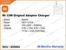 Mi MDY-12-EA 33W Original Adapter Charger