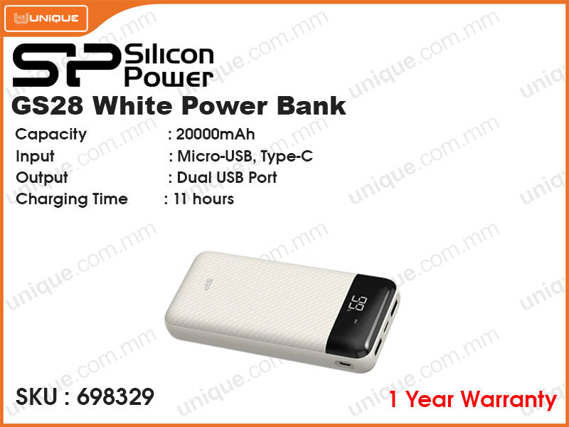 Silicon Power GS28 20000mAh Power Bank