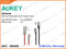 AUKEY CB-AL04 Black and Red Lightning 90 Degree Cable