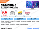 SAMSUNG 55" QLED 4K Smart TV QA55Q65DAKXMR