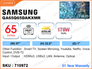 SAMSUNG 65" QLED 4K Smart TV QA65Q65DAKXMR