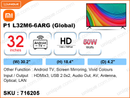 Mi P1 32" L32M6-6ARG LED HD Android TV (Global)