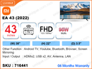 Mi 43" LED FHD Android TV L43M7-EA