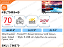 Mi TV 4S L70M5-4S 70" 4K Android LED TV