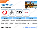 SKYWORTH 40" LED FHD Google TV 40STE6600