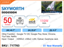 SKYWORTH 50" LED 4K Google TV 50G6500H
