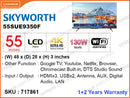 SKYWORTH 55" LED UHD 4K Google TV 55SUE9350F