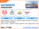 SKYWORTH 55" LED UHD 4K Google TV 55SUE9350F