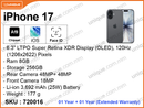 iPhone 17 256GB (Official)