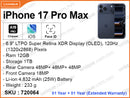 iPhone 17 Pro Max 1TB  (Official)