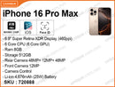 iPhone 16 Pro Max 512GB (Official)