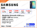SAMSUNG Galaxy A06 5G 4GB, 64GB