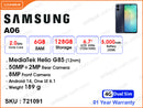 SAMSUNG Galaxy A06 6GB, 128GB