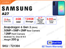 SAMSUNG Galaxy A27 5G 6GB, 128GB