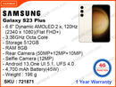 SAMSUNG Galaxy S23 Plus 8GB, 512GB