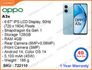 OPPO A3x 4GB, 128GB