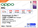 OPPO A5x 4GB, 64GB