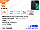 Redmi 17 4GB, 128GB