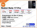 Redmi Note 17 Pro 5G 6GB 128GB