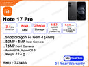 Redmi Note 17 Pro 5G 8GB 256GB