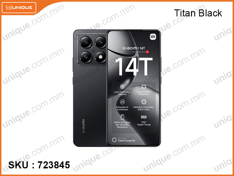 Xiaomi 14T 12GB, 256GB Titan Gray