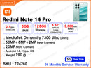 Redmi Note 14 Pro 5G 8GB, 128GB (06 Months Service Warranty)