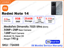Redmi Note 14 5G 8GB, 256GB (06 Months Warranty)