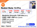 Redmi Note 14 Pro 5G 12GB, 256GB (06 Months Service Warranty)