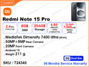 Redmi Note 15 Pro 5G 8GB, 256GB (06 Months Service Warranty)