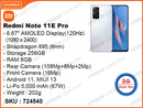 Redmi Note 11E Pro 5G 8GB, 256GB (without warranty)