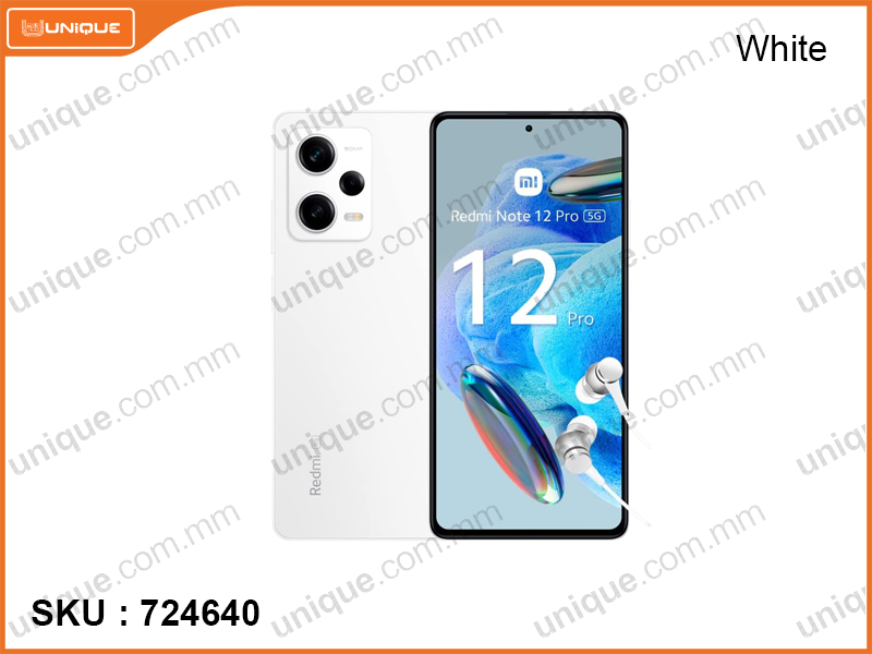 Redmi Note 12 Pro 5G 8GB, 128GB (Without Warranty)