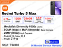 Redmi Turbo 5 Max 5G 12GB, 256GB (06 Months Service Warranty)