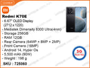 Redmi K70E 5G 12GB, 256GB (Without Warranty)