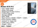 Redmi K70 Pro 5G 16GB, 256GB (Without Warranty)