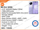 Xiaomi Civi 3 5G 12GB, 256GB ( Without Warranty )