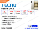 TECNO SPARK Go 2 KM4 3GB, 128GB