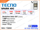 TECNO SPARK 40C KM4k 8GB, 256GB