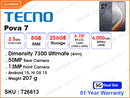 TECNO Pova 7 LJ7 5G 8GB, 256GB